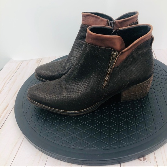 Khrio‎ Women’s leather ankle boots dark brown 10/40 - Picture 7 of 12